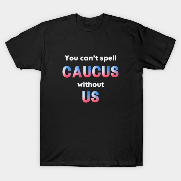 Iowa Caucus Patriotic America Election 2024 T-Shirt by Hamlin & Page